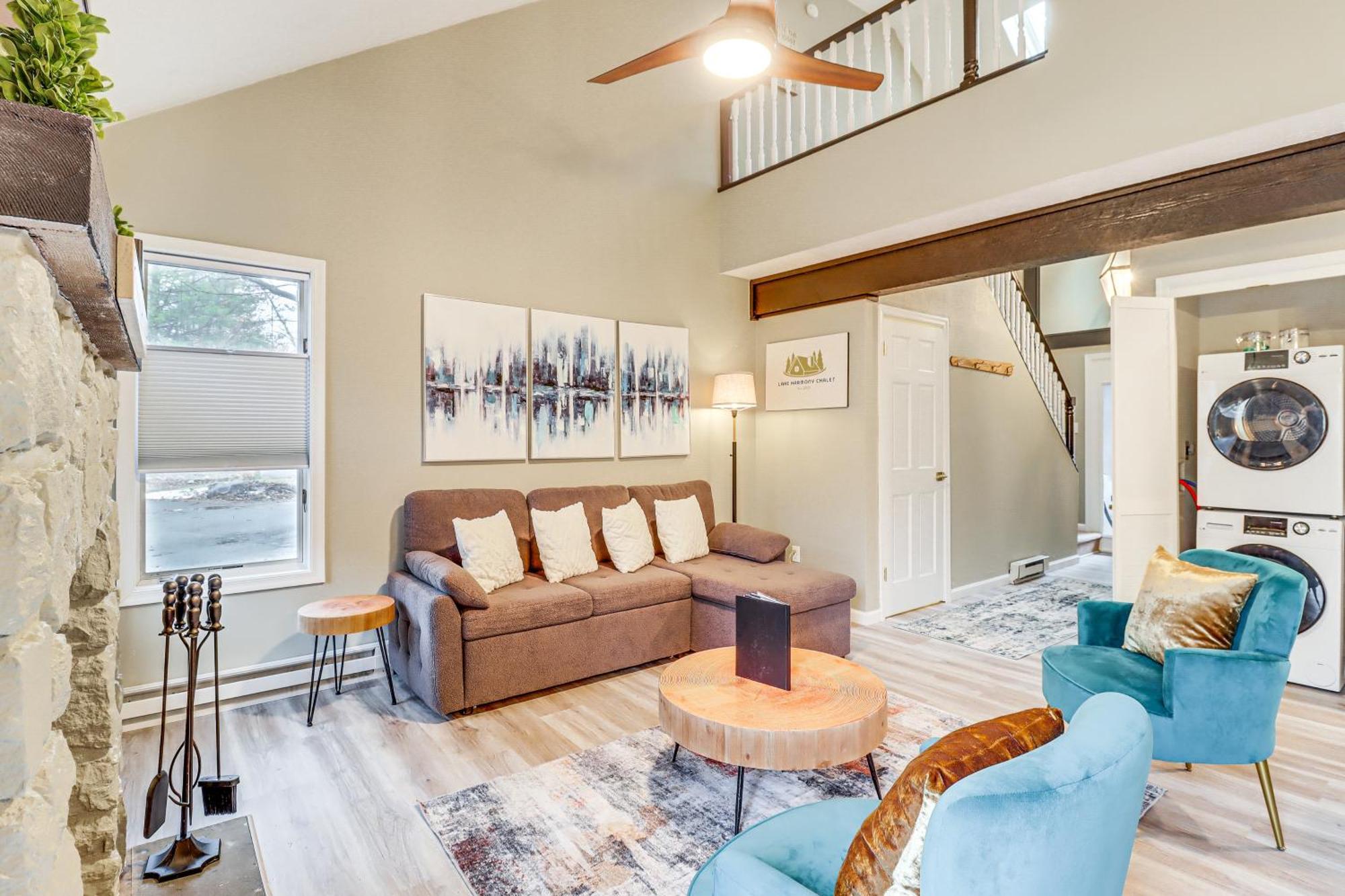 Cozy With Deck Less Than 1 Mi To Jack Frost Resort! *